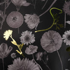 Black & Gold Summer Wallpaper