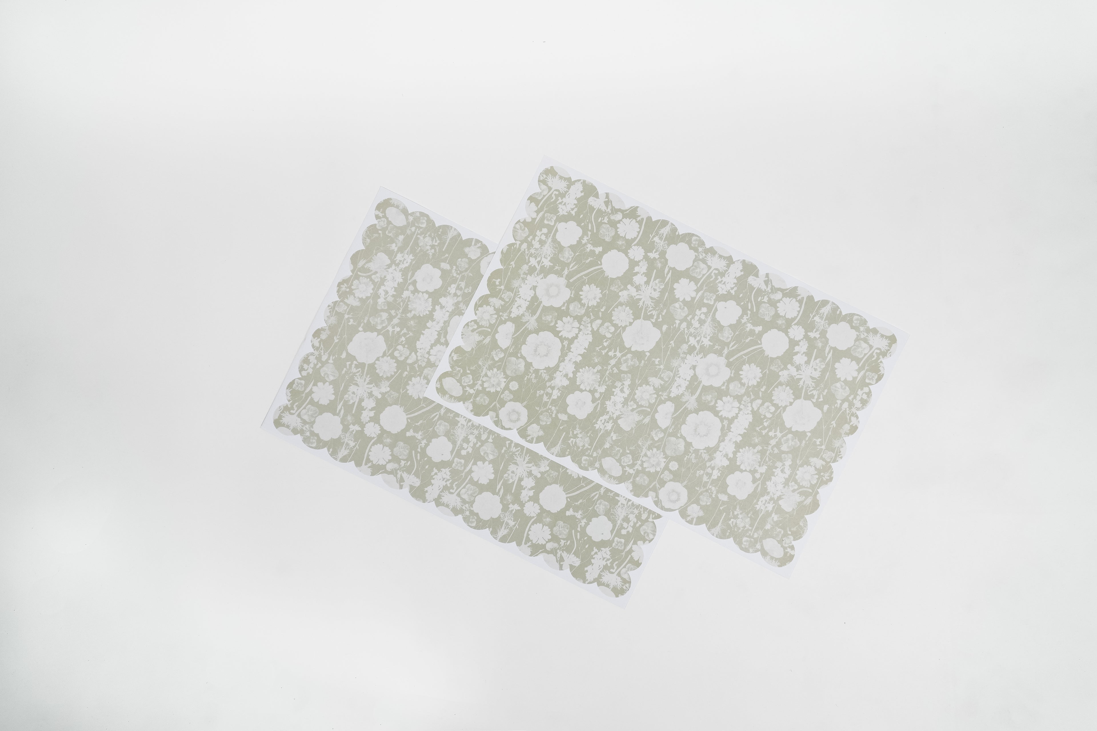 Mint Spring Paper Placemat