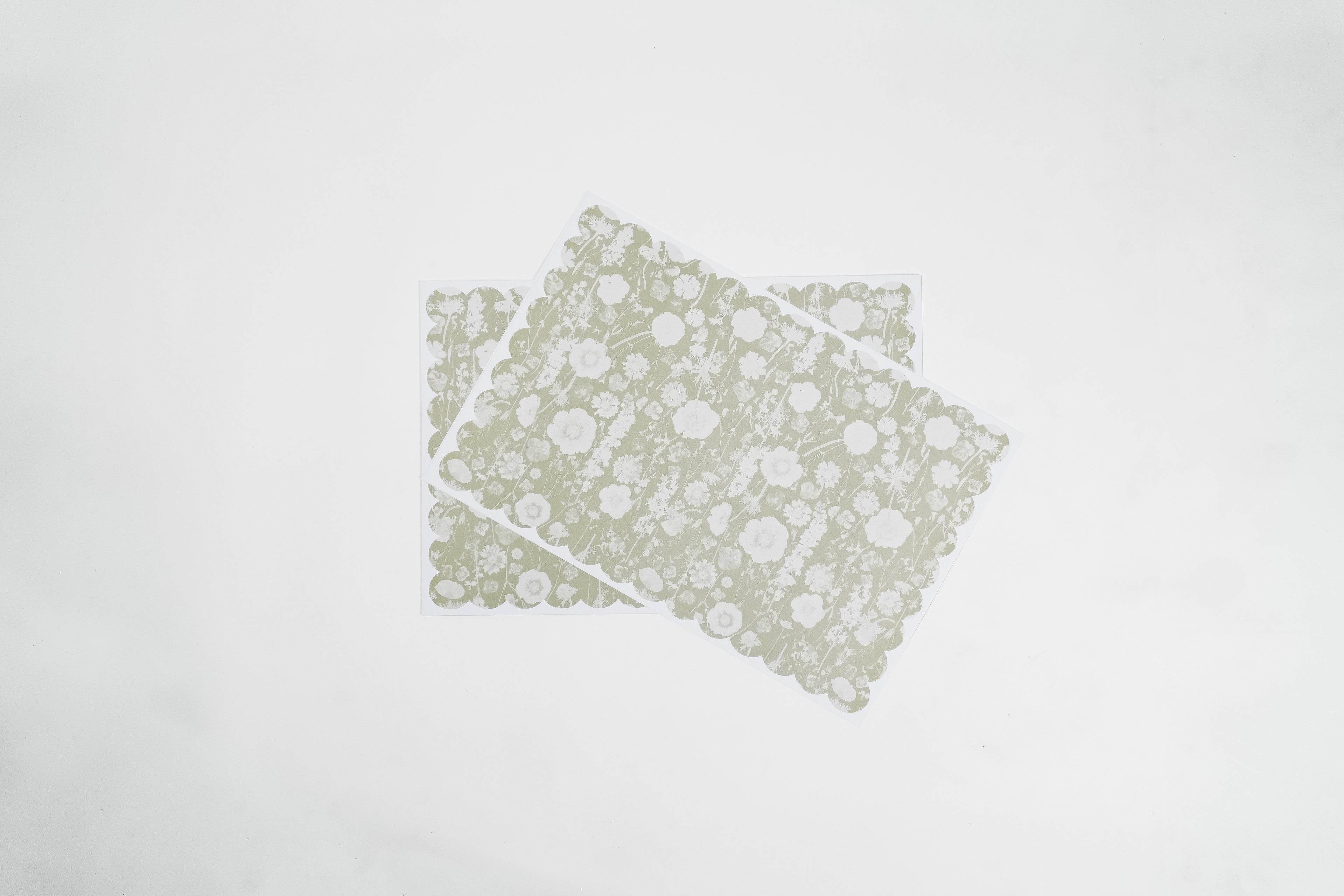 Mint Spring Paper Placemat