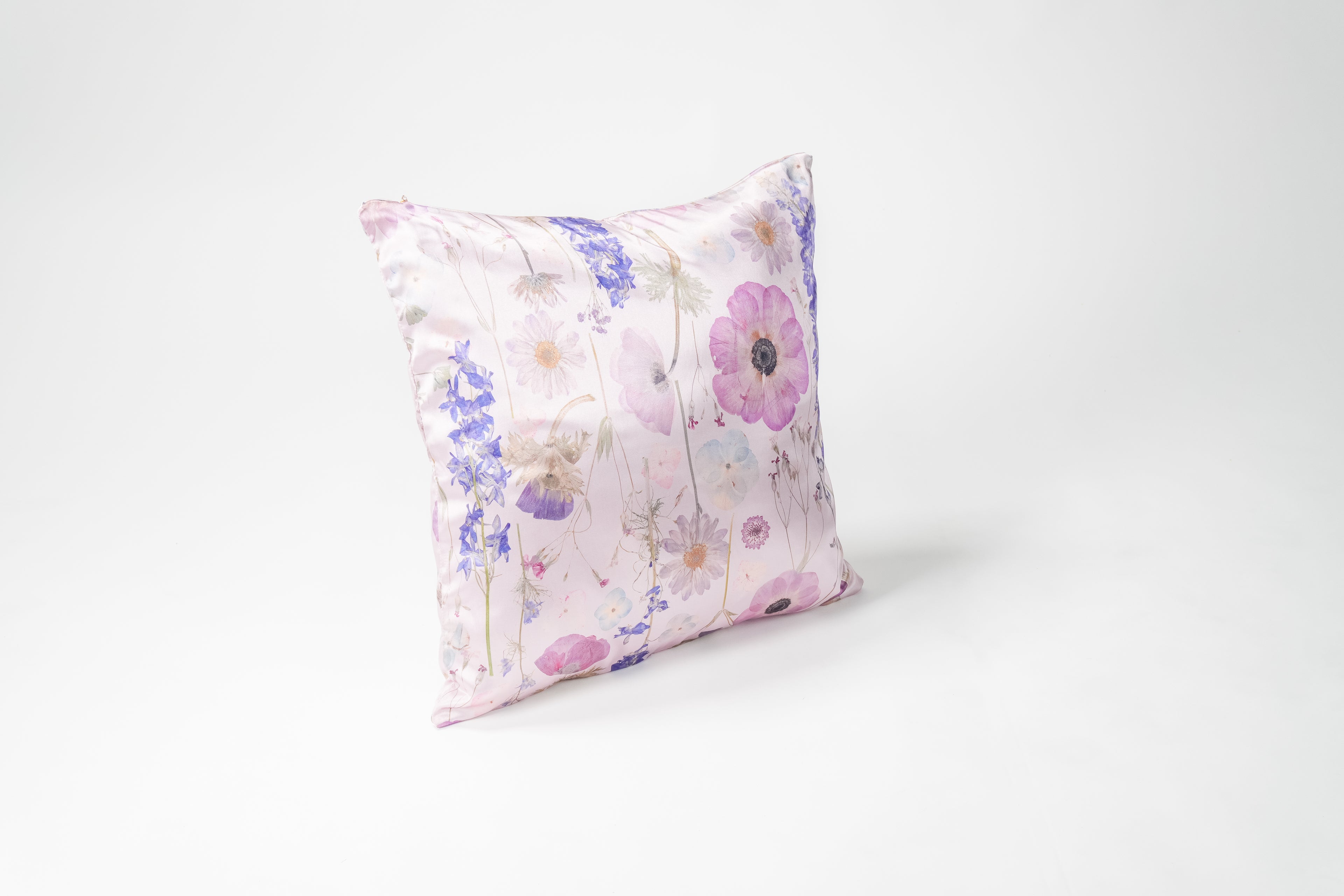 Pink Spring Pillowcase Satin