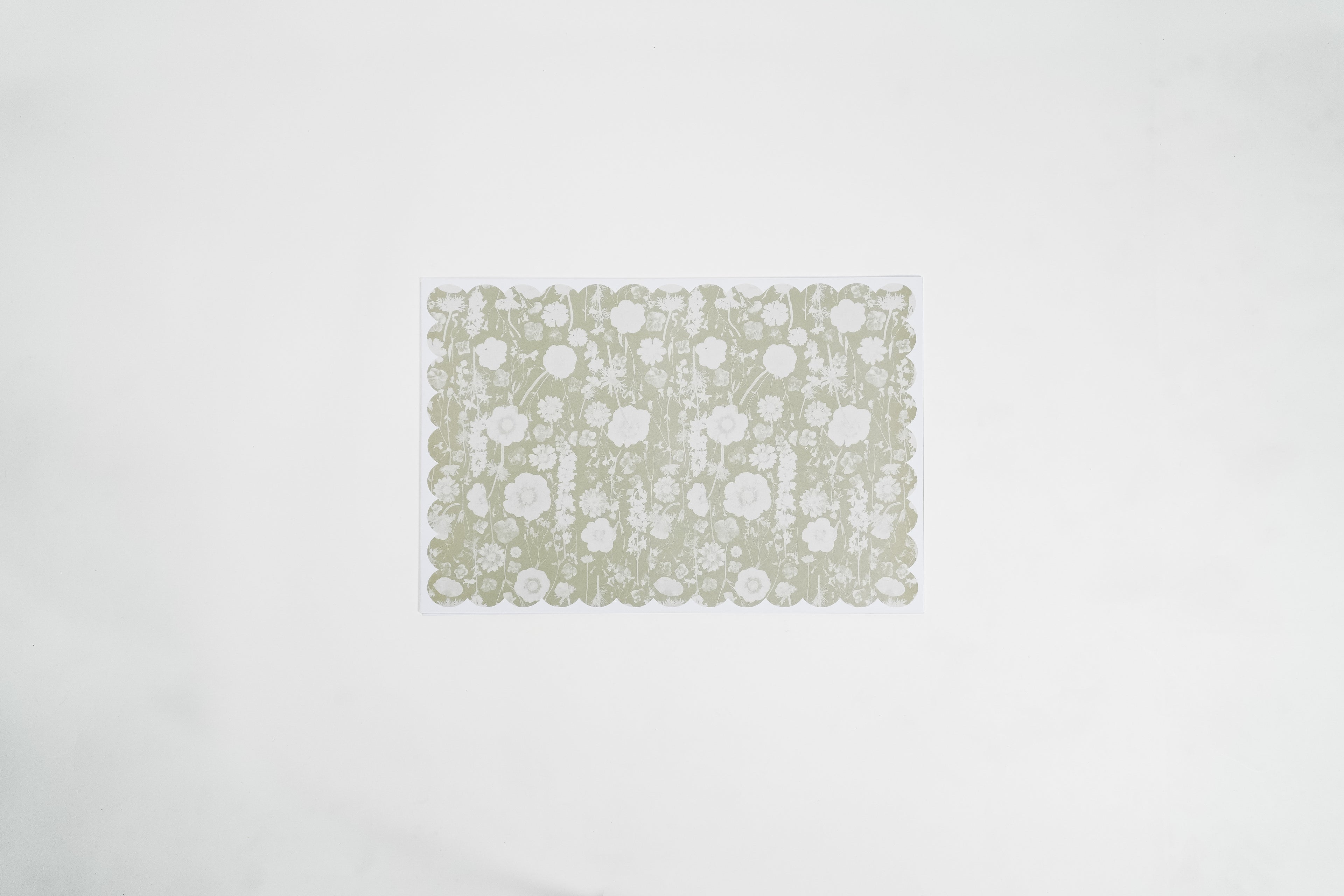 Mint Spring Paper Placemat