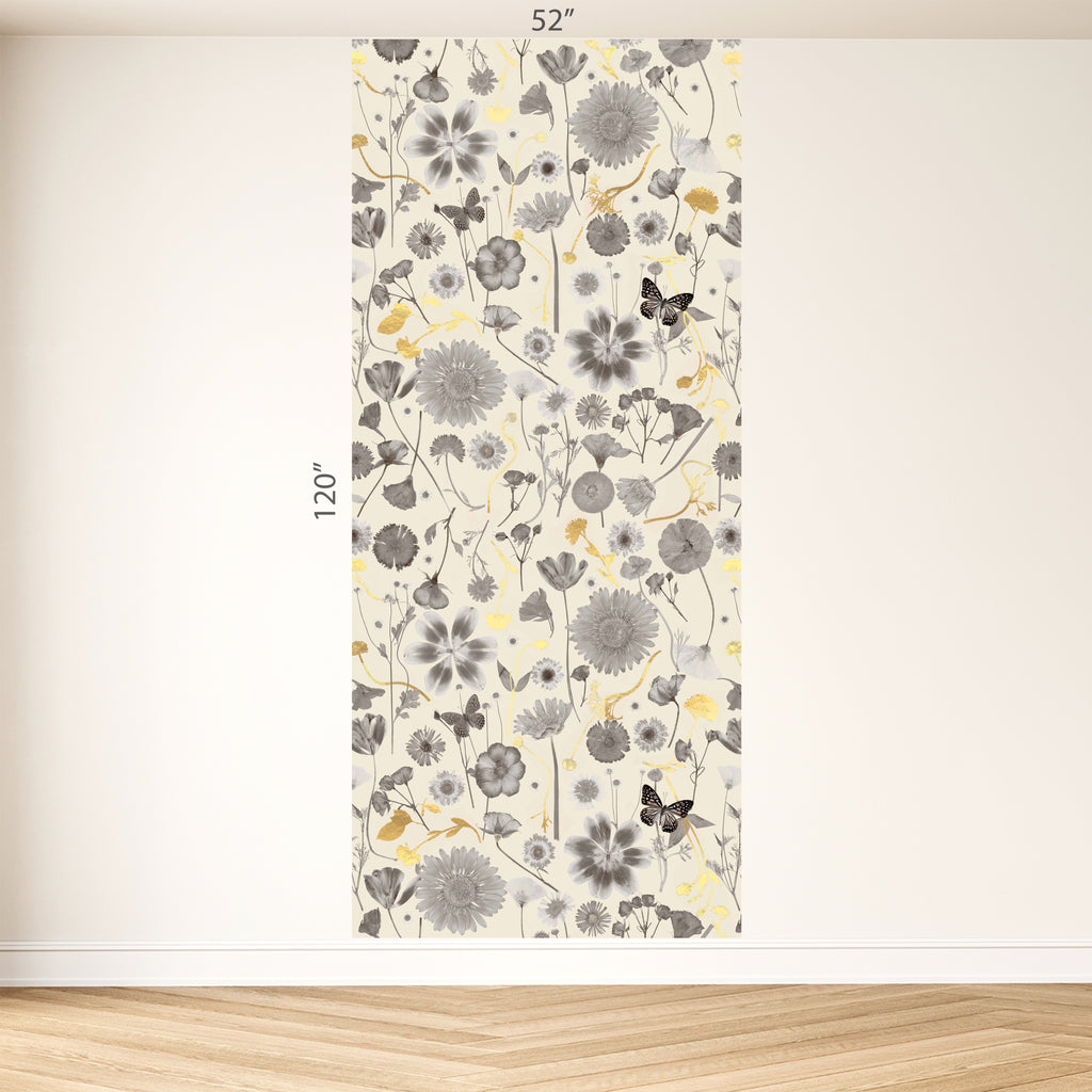 Beige & Gold Summer Wallpaper