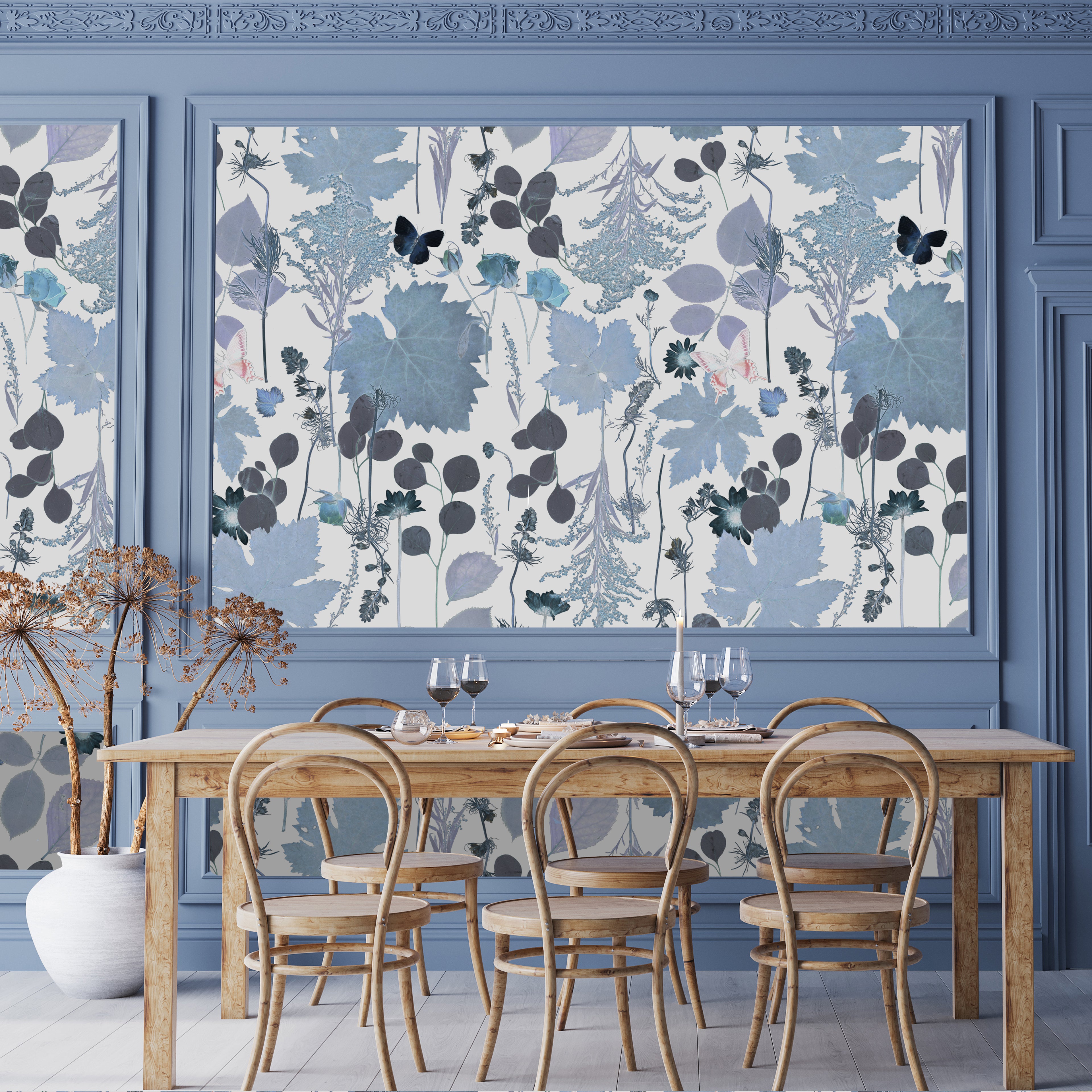 Blue Forest Wallpaper