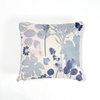 White Blue Forest Pillowcase Linen