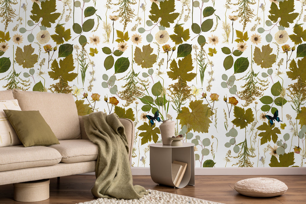 White Forest Wallpaper