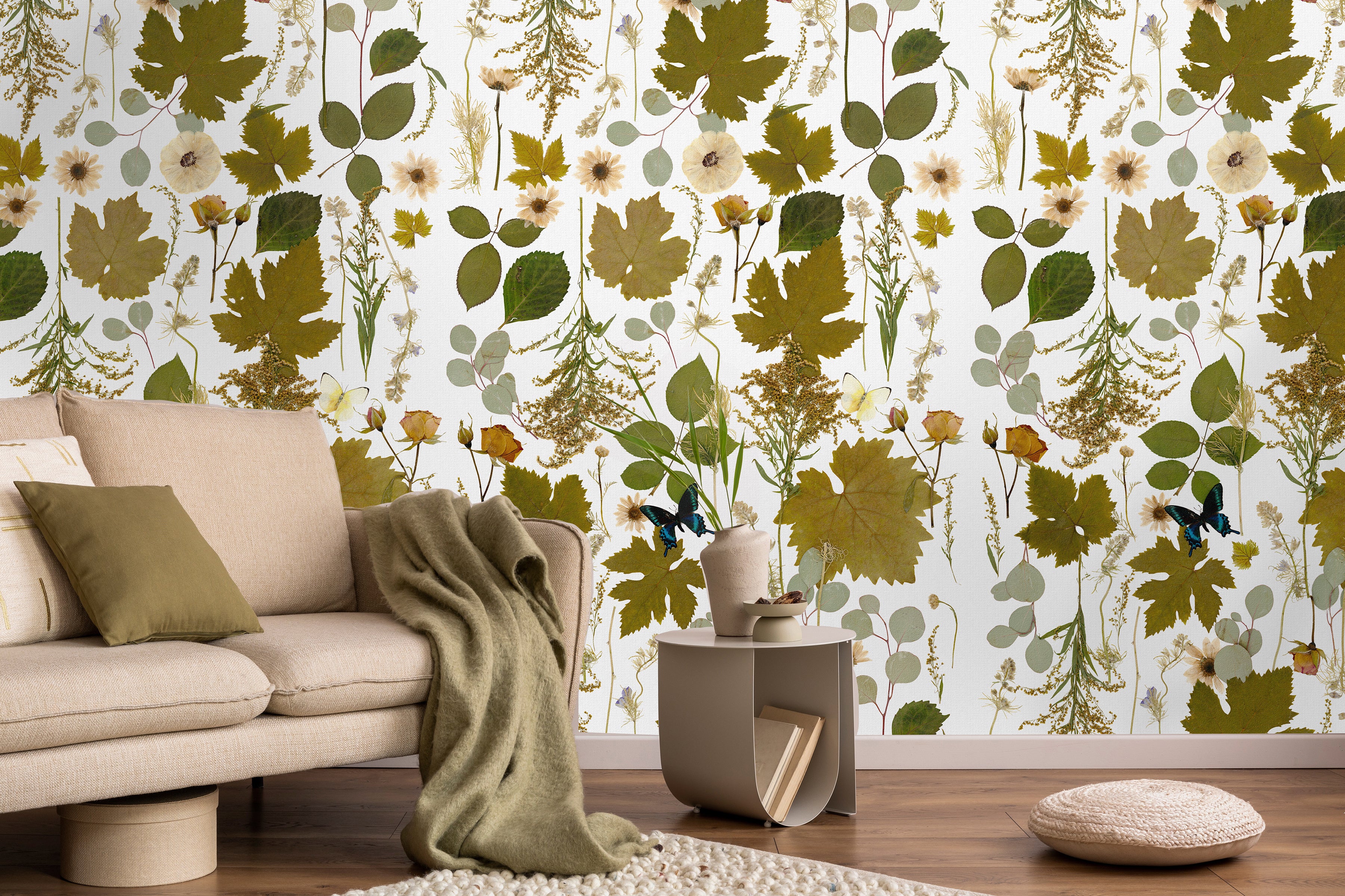 White Forest Wallpaper