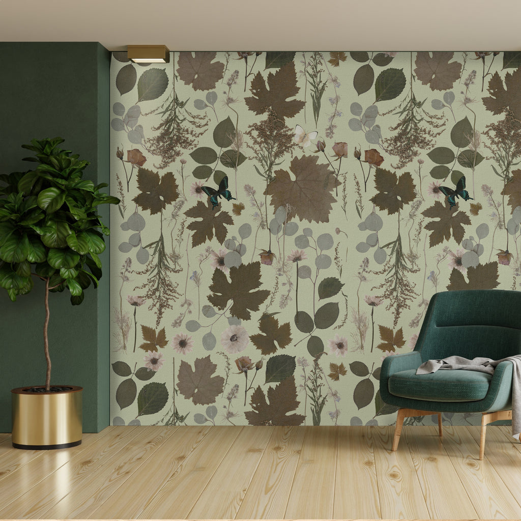 Olive Forest Wallpaper