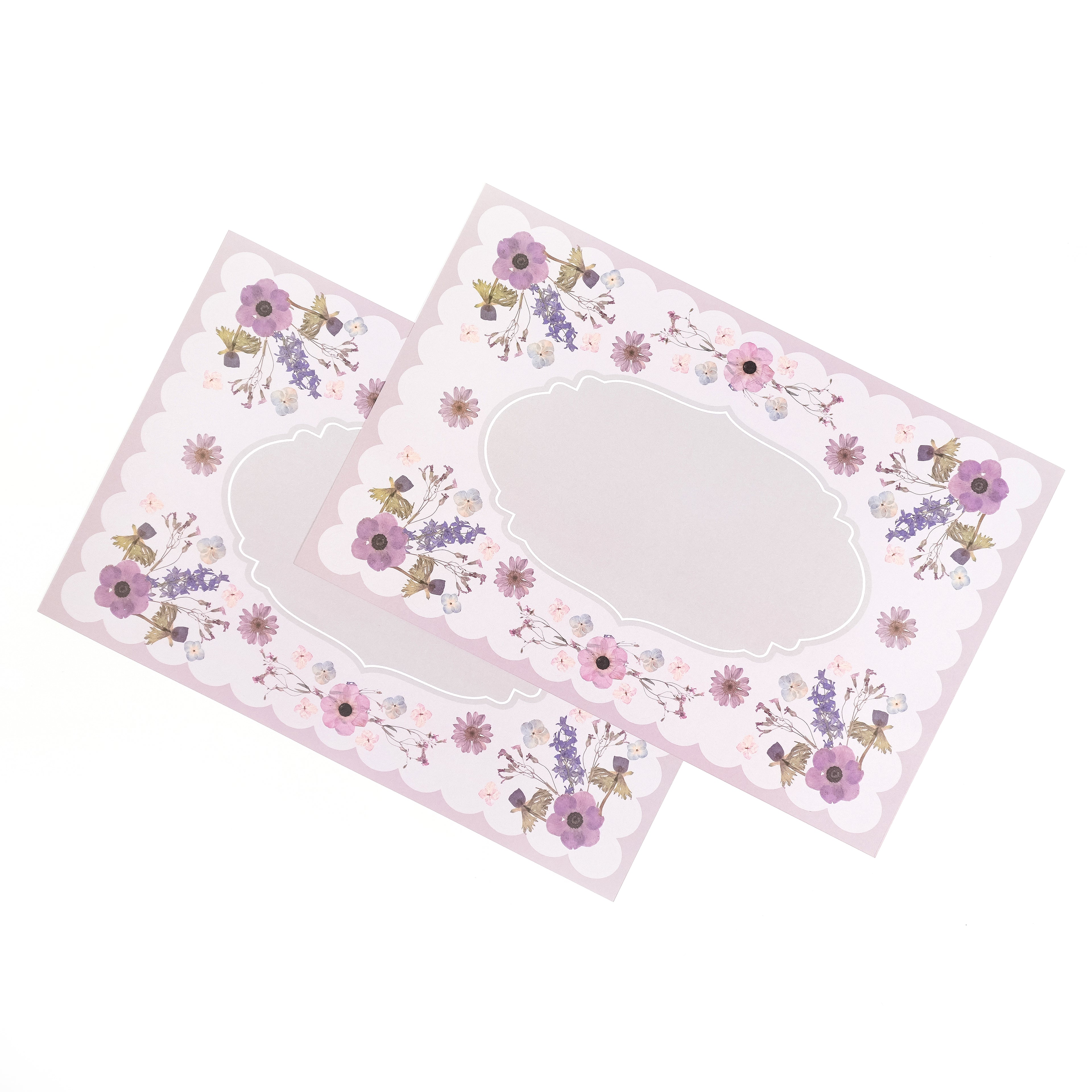 Victorian Petal Paper Placemats