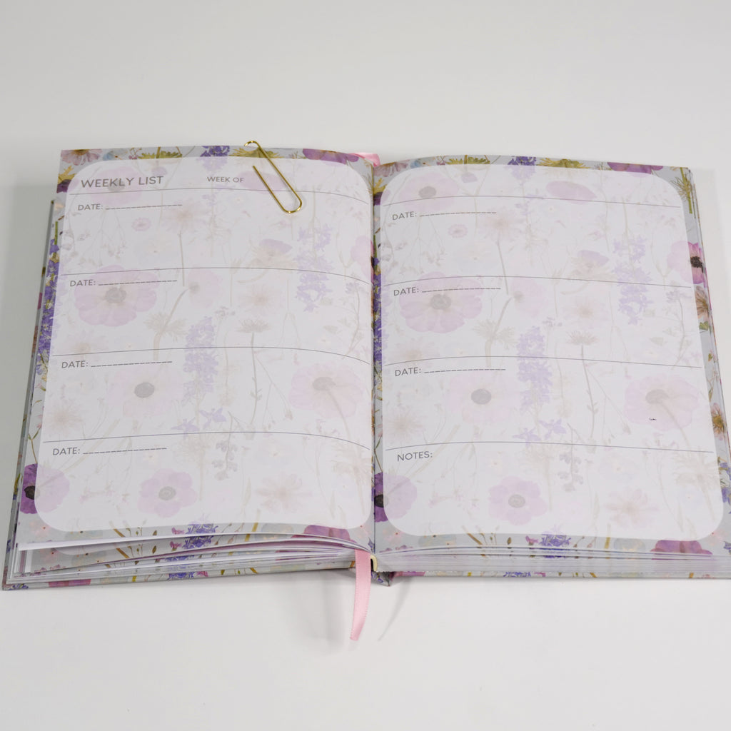 A year to Bloom- Undated Planner