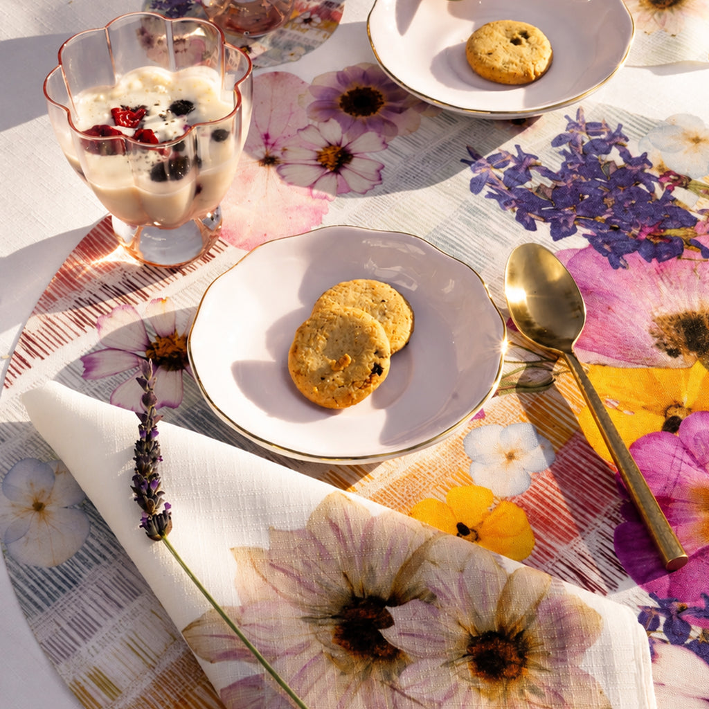 Wild Bloom Botanical Placemats – Round