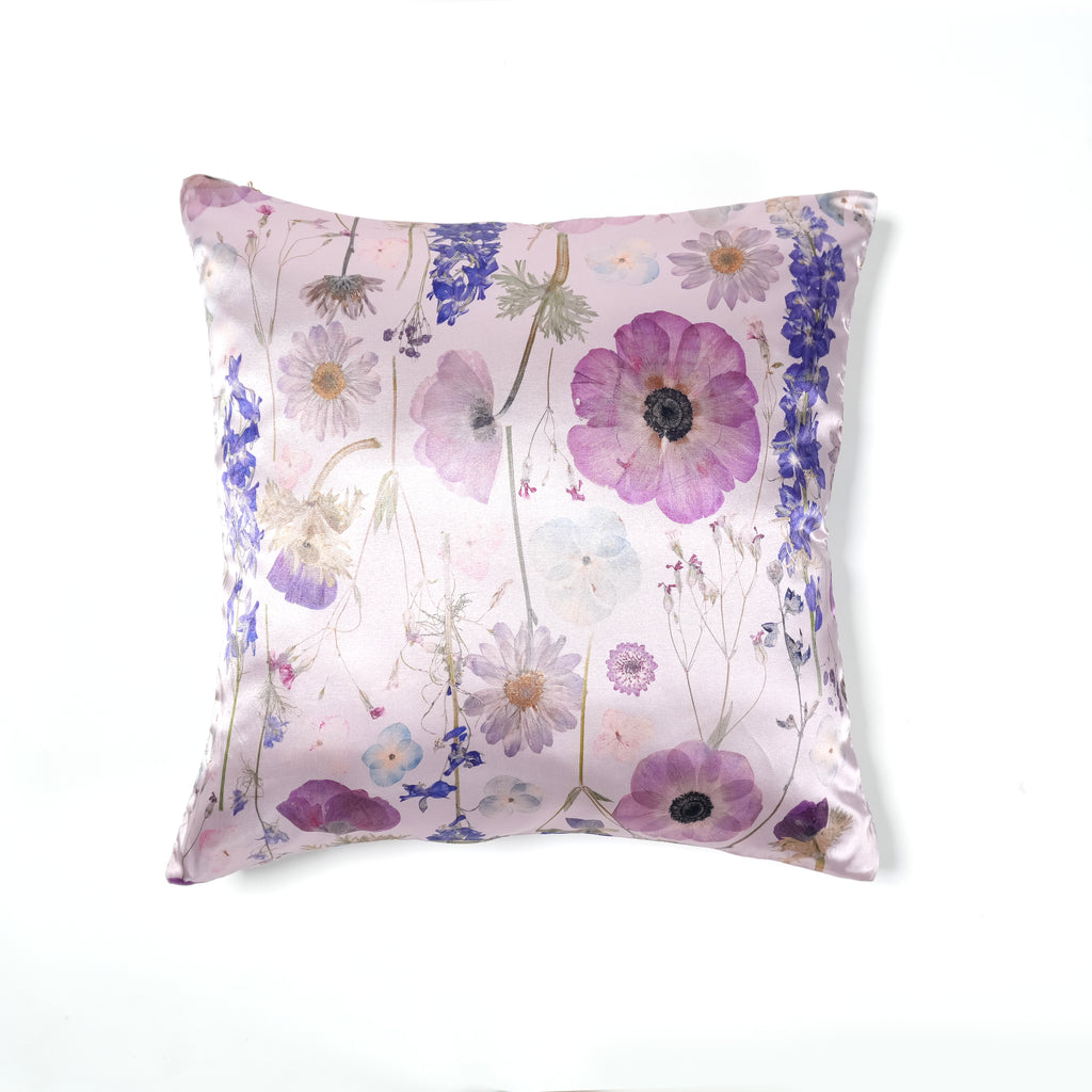 Pink Spring Pillowcase Satin