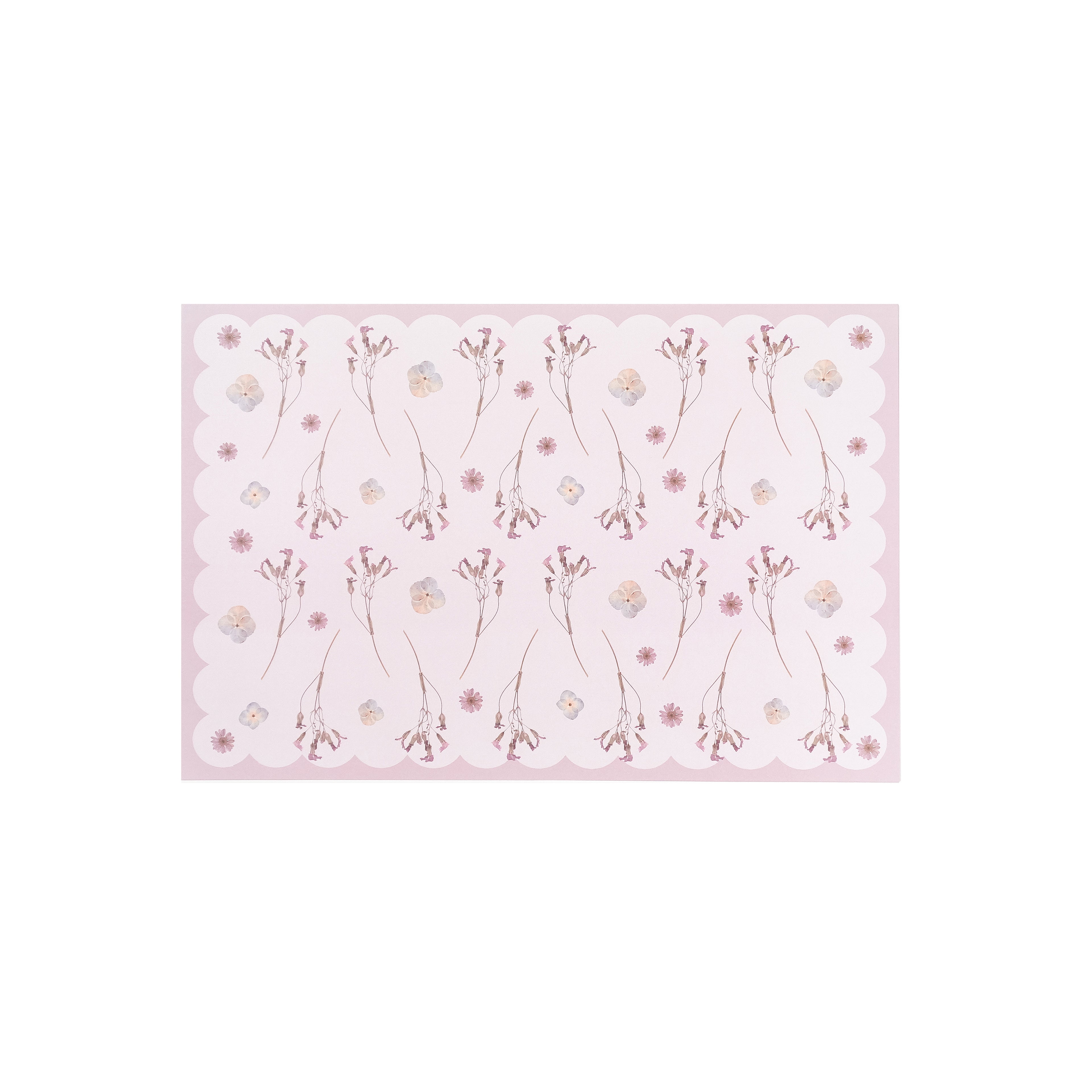 Blush Stems Paper Placemats