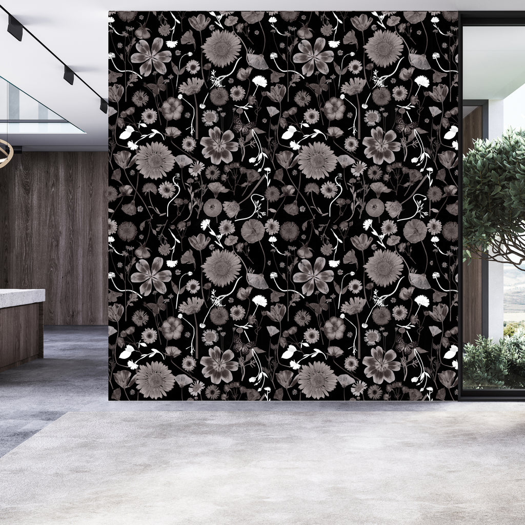 Black & White Summer Wallpaper