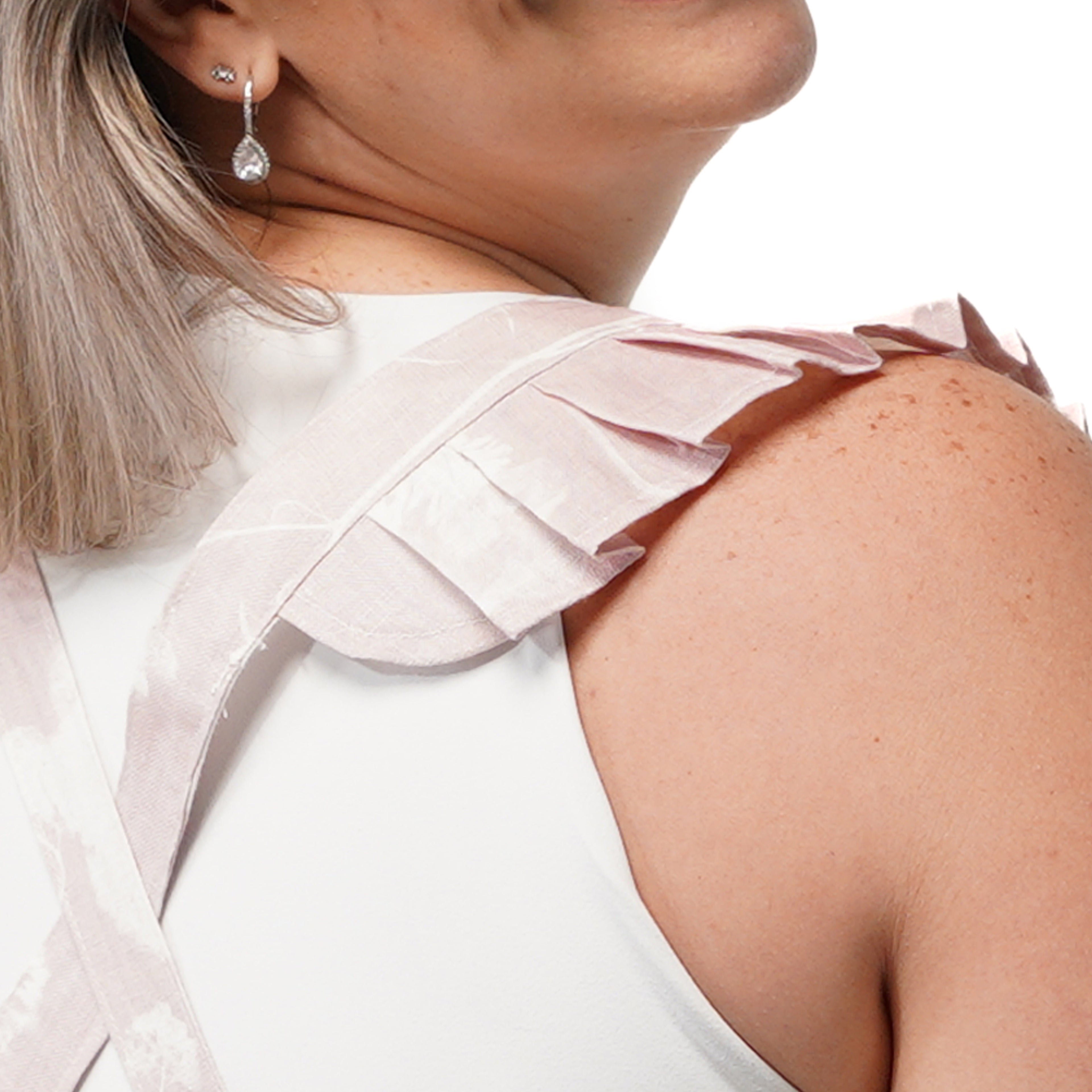 Sweet Pink Crossback Apron