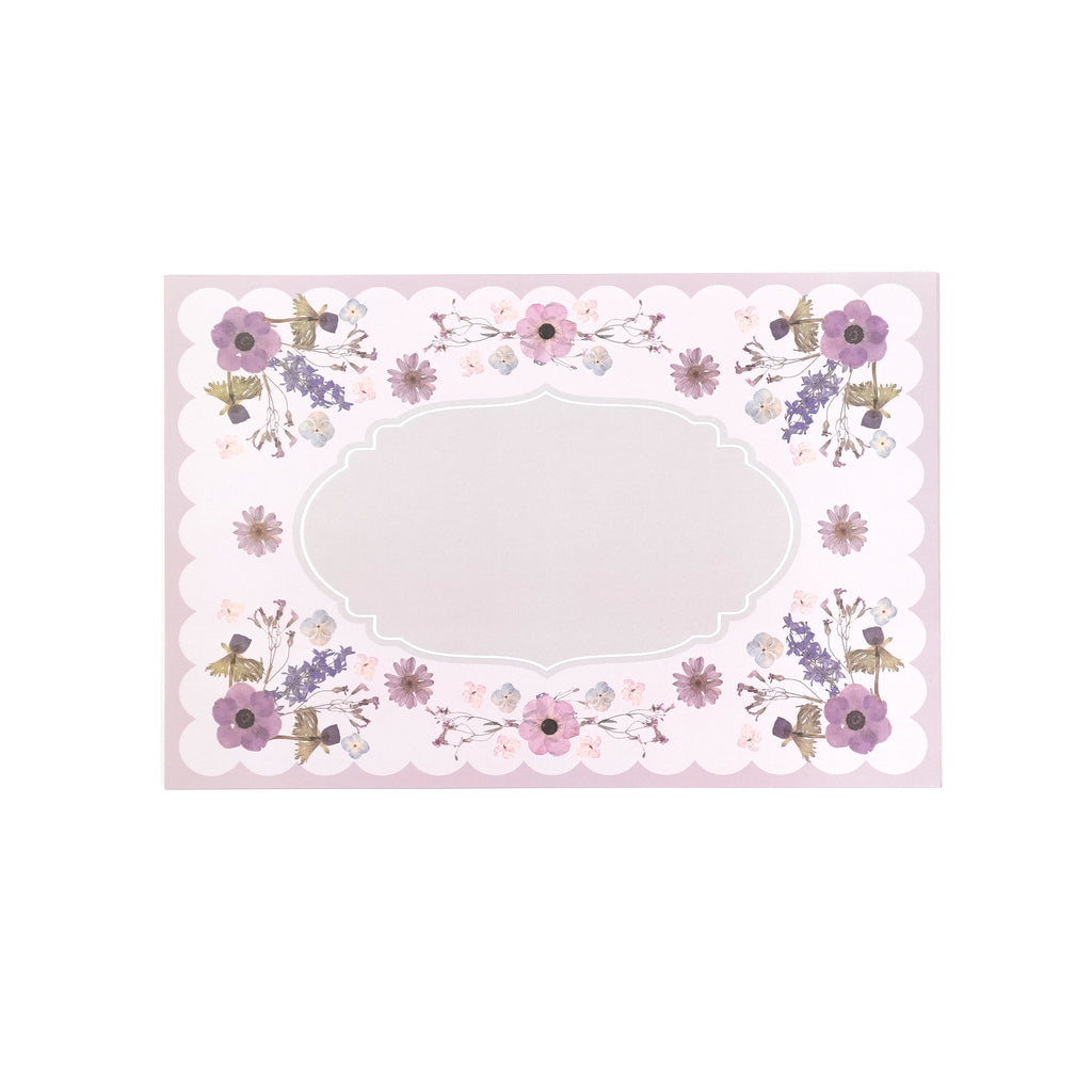 Victorian Petal Paper Placemats