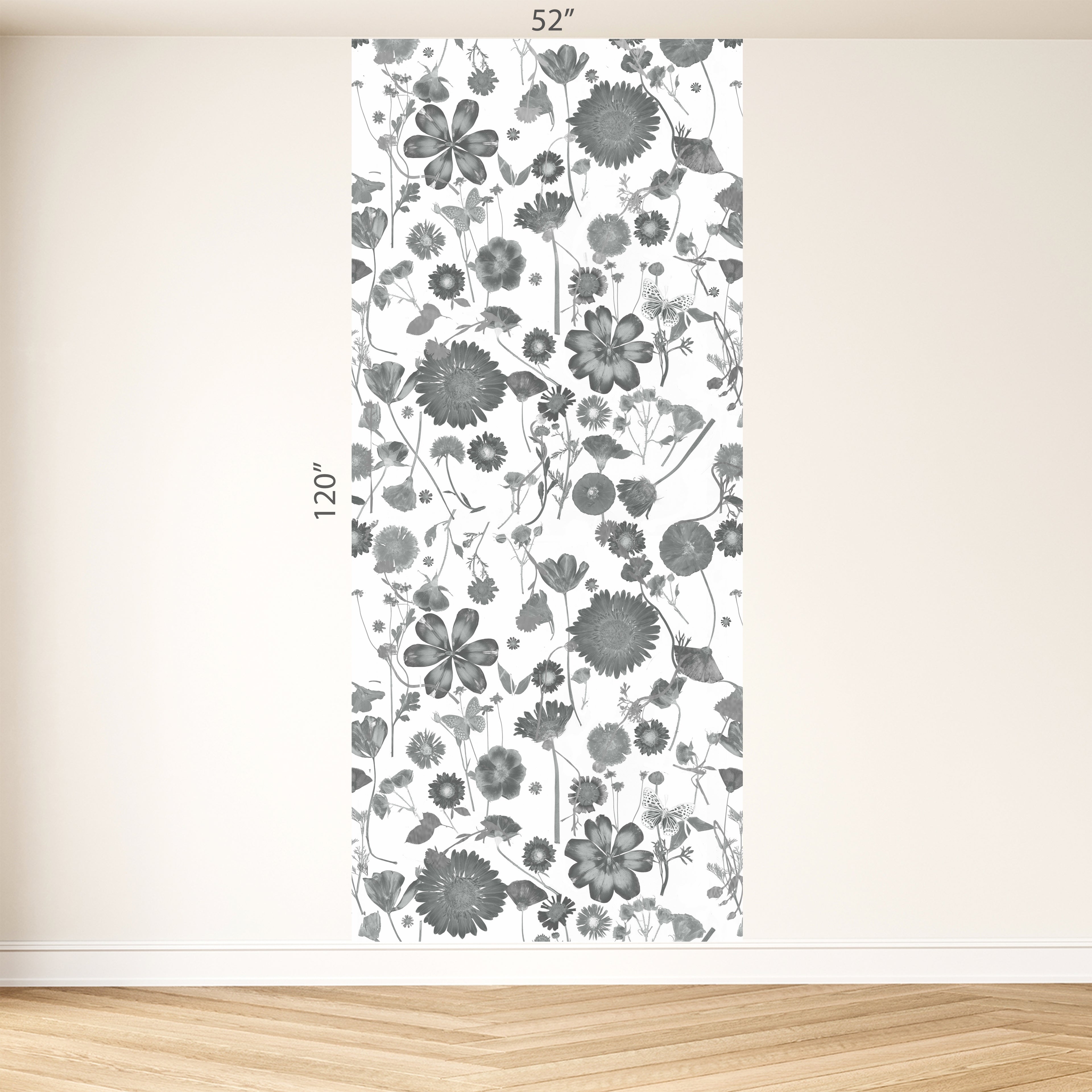 White & Silver Summer Wallpaper