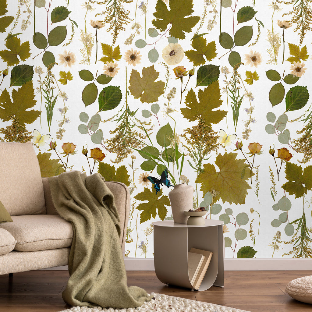 White Forest Wallpaper